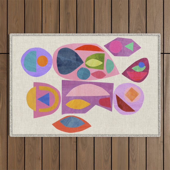 Midnight Mirror ii Outdoor Rug Gallery Image 1