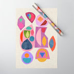 Midnight Mirror ii Wrapping Paper Gallery Image 1