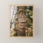 Mt Hood Wilderness Sign Mini Art Print Gallery Image 1