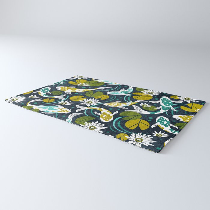 Koi Pond - Green Rug Gallery Image 3