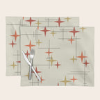 Mid Century Modern Stars Placemat Gallery Image 1
