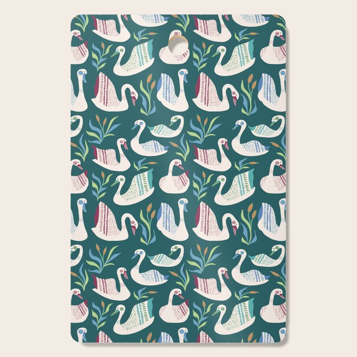 Swans Pond Cutting Board Gallery Image 1