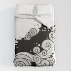 The Cat and the Sea Duvet Cover Gallery Image 6