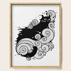 The Cat and the Sea Serving Tray Gallery Image 1