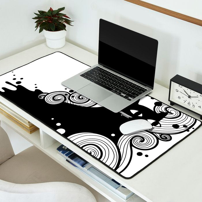 The Cat and the Sea Desk Mat Gallery Image 2