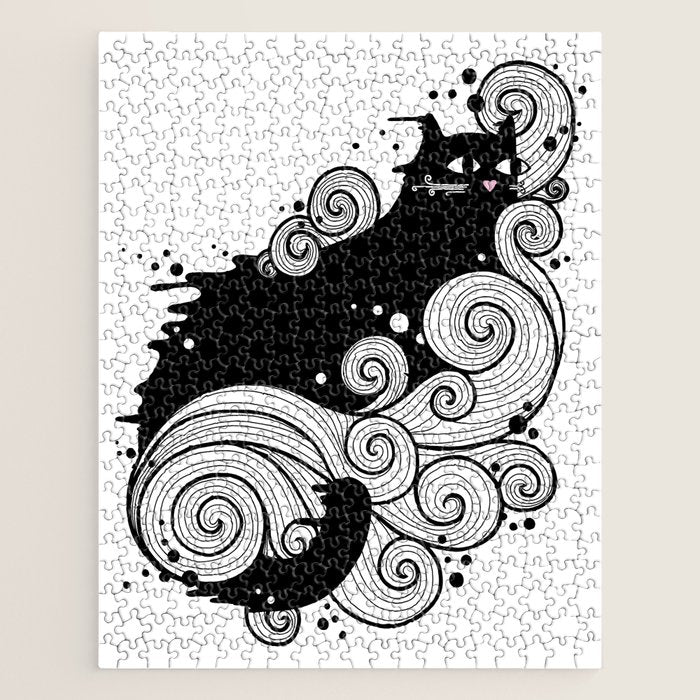 The Cat and the Sea Jigsaw Puzzle Gallery Image 1