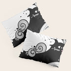 The Cat and the Sea Pillow Sham Gallery Image 3