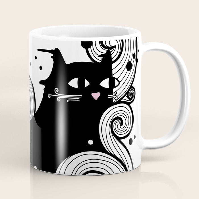 The Cat and the Sea Coffee Mug Gallery Image 1