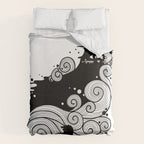 The Cat and the Sea Duvet Cover Gallery Image 6