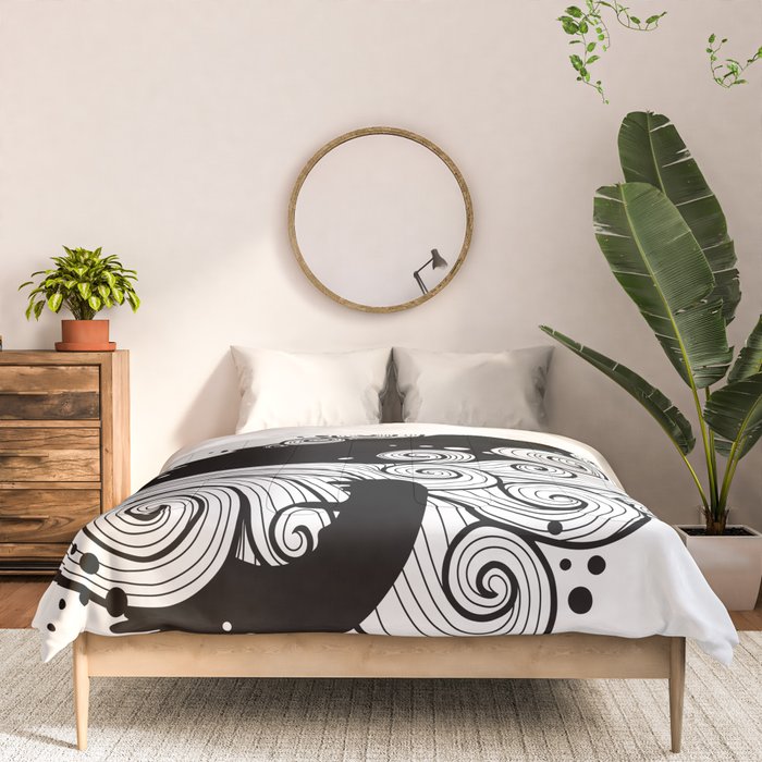 The Cat and the Sea Comforter Gallery Image 3