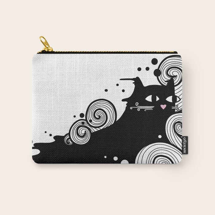 The Cat and the Sea Carry All Pouch Gallery Image 1