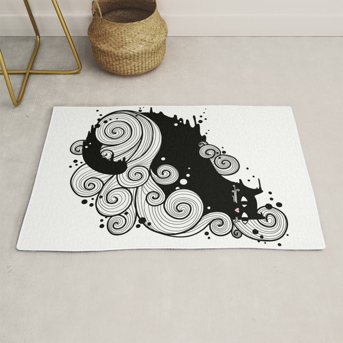 The Cat and the Sea Rug Gallery Image 1