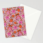 Strawberries and Bows Print Stationery Card Gallery Image 2