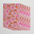 Strawberries and Bows Print Wrapping Paper Gallery Image 3
