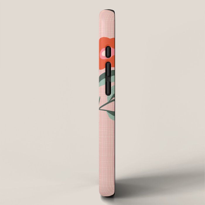 Pink Folk Bouquet iPhone Case Gallery Image 2