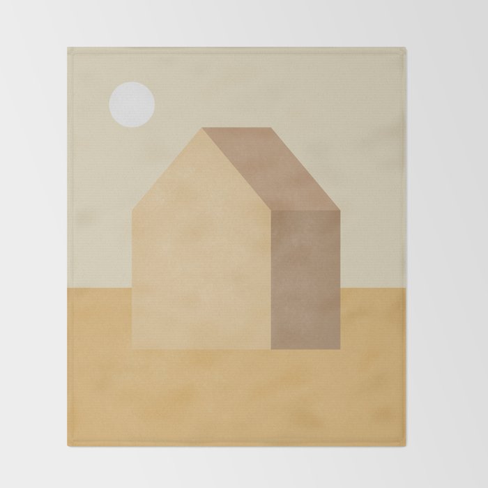Tiny House #1 Throw Blanket Gallery Image 2