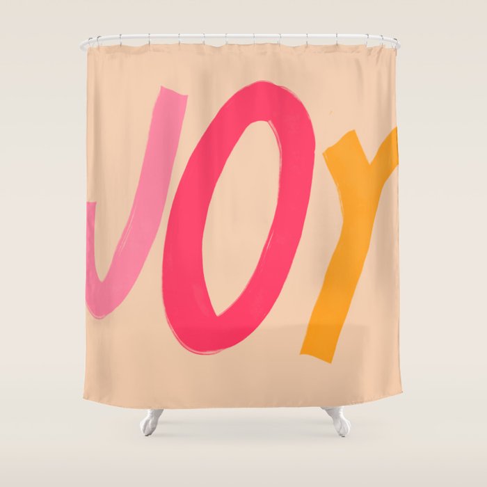 Joy Shower Curtain Gallery Image 1