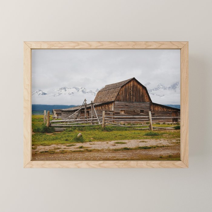 Mormon Row Barn Mini Art Print Gallery Image 1