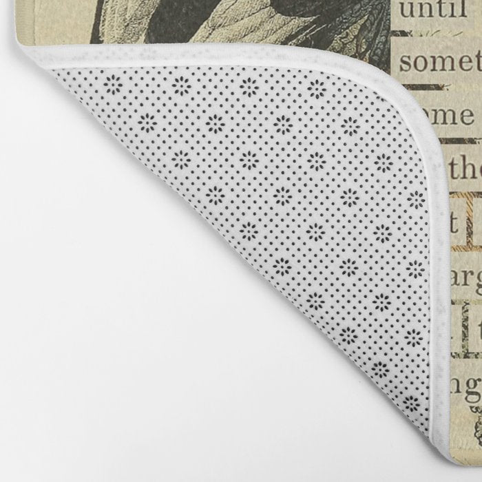 Bird Divinations: Ivory-Billed Woodpecker (about: almanacofbirds.org) Bath Mat Gallery Image 2
