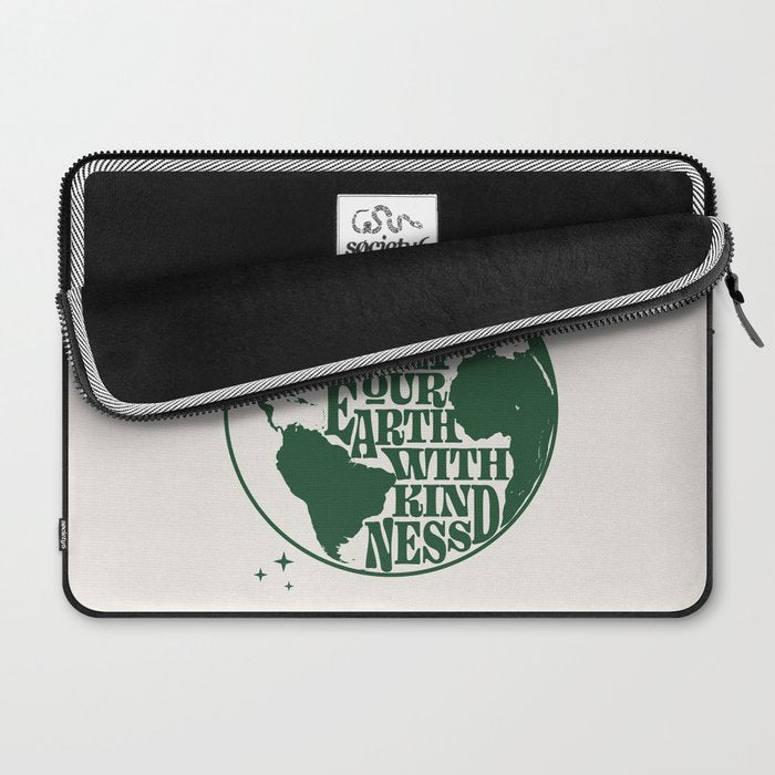Treat our Earth with Kindness Laptop Sleeve Gallery Image 2