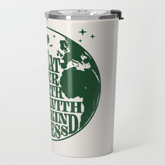 Treat our Earth with Kindness Travel Mug Gallery Image 2
