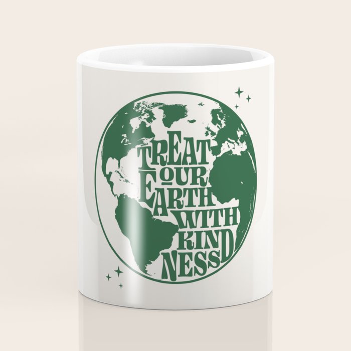 Treat our Earth with Kindness Coffee Mug Gallery Image 4