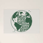 Treat our Earth with Kindness Welcome Mat Gallery Image 1