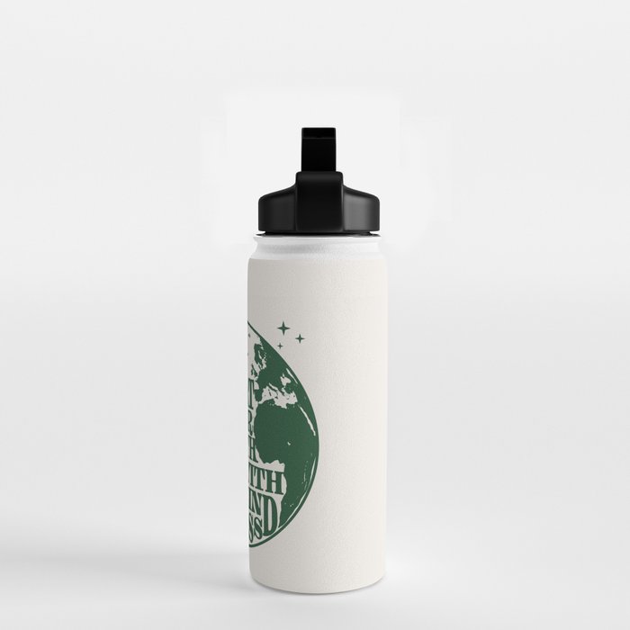 Treat our Earth with Kindness Water Bottle Gallery Image 2