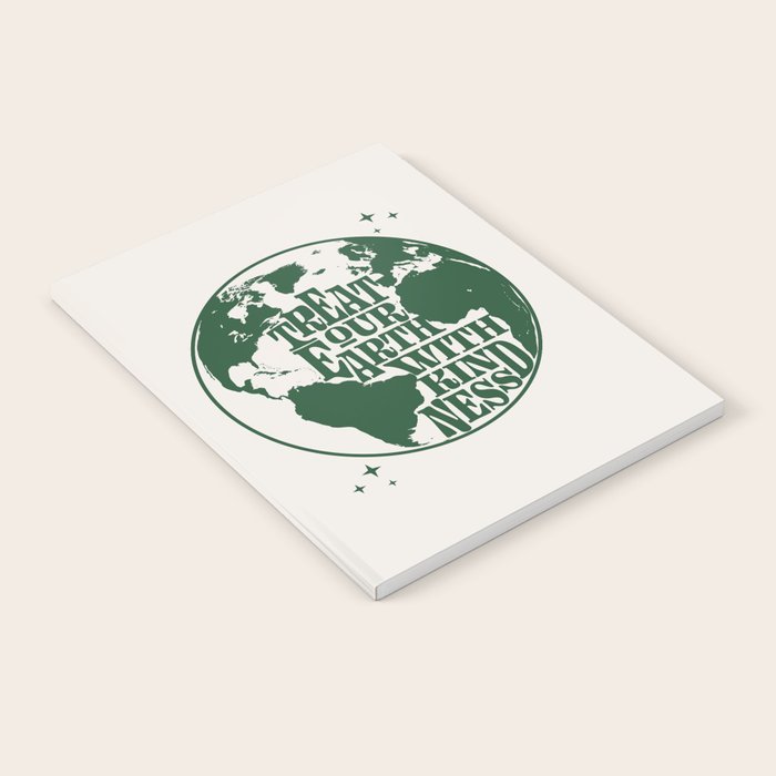 Treat our Earth with Kindness Notebook Gallery Image 2