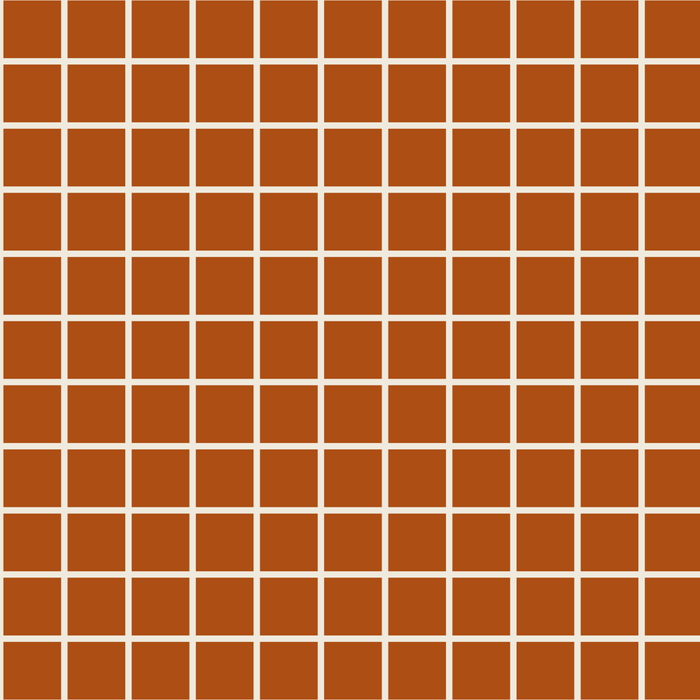 Grid Lines Burnt Orange Geometric Coffee Mug Gallery Image 2