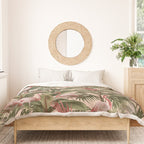 Elegance of Flamingos Duvet Cover Gallery Image 3