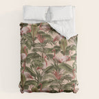 Elegance of Flamingos Comforter Gallery Image 6
