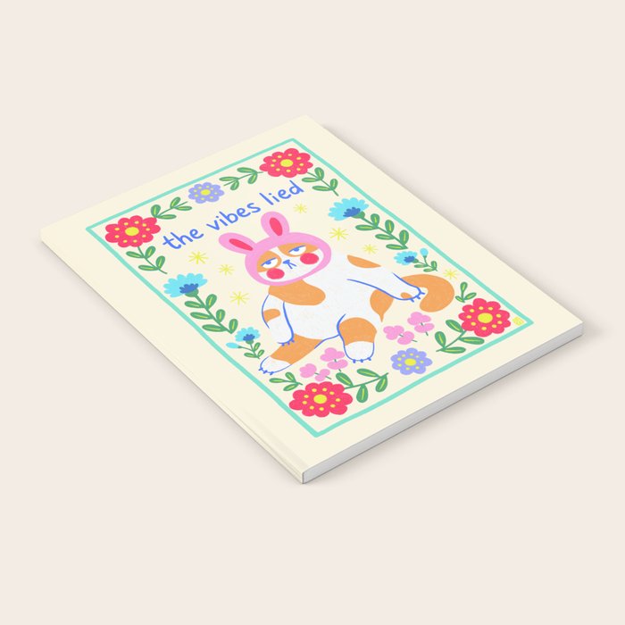 The Vibes Lied Notebook Gallery Image 2
