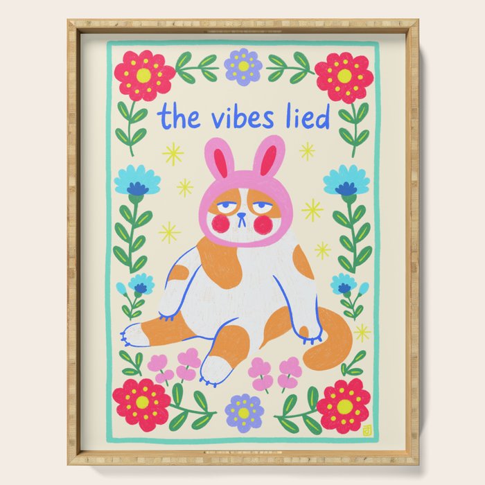 The Vibes Lied Serving Tray Gallery Image 1