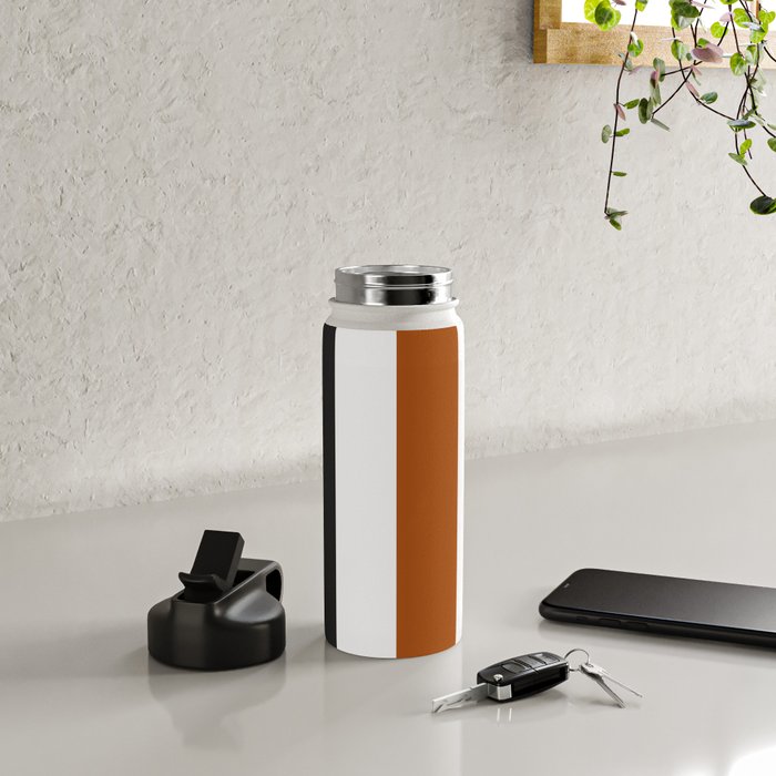 Accent (Black & Rust) Water Bottle Gallery Image 4