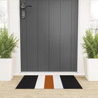 Accent (Black & Rust) Welcome Mat Gallery Image 3