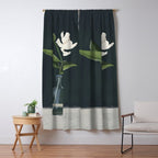 A flower in a vase Window Curtain Gallery Image 5