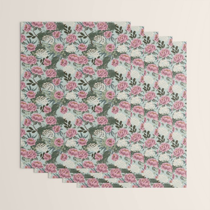 Rosewood Cottage Light  Wrapping Paper Gallery Image 3