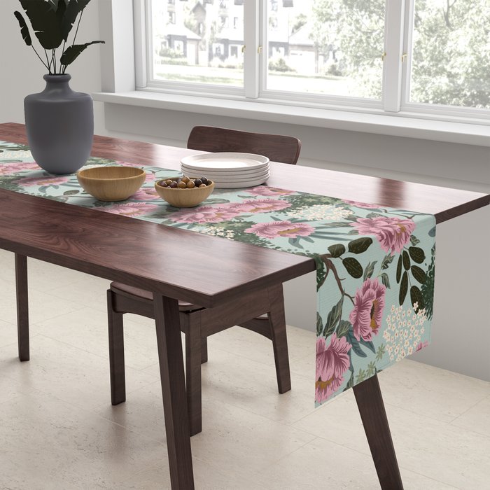 Rosewood Cottage Light  Table Runner Gallery Image 2
