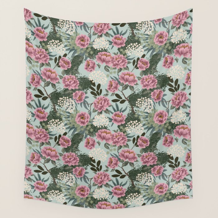 Rosewood Cottage Light  Wall Tapestry Gallery Image 4