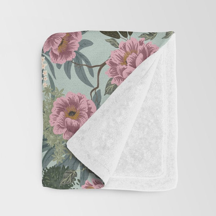 Rosewood Cottage Light  Throw Blanket Gallery Image 3