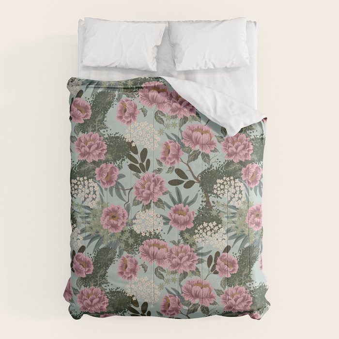 Rosewood Cottage Light  Comforter Gallery Image 1