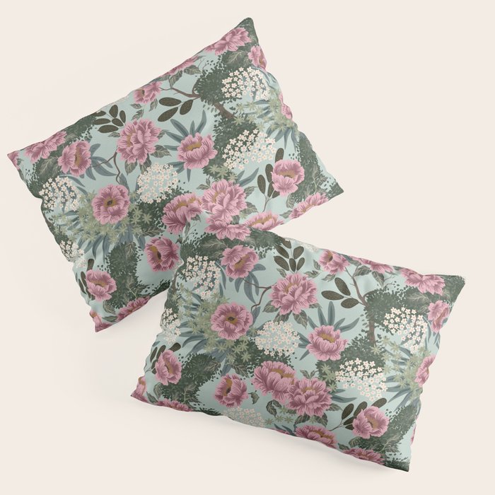 Rosewood Cottage Light  Pillow Sham Gallery Image 3