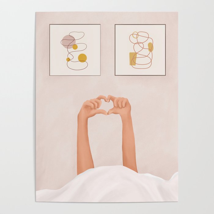 Hand Heart Poster Gallery Image 1