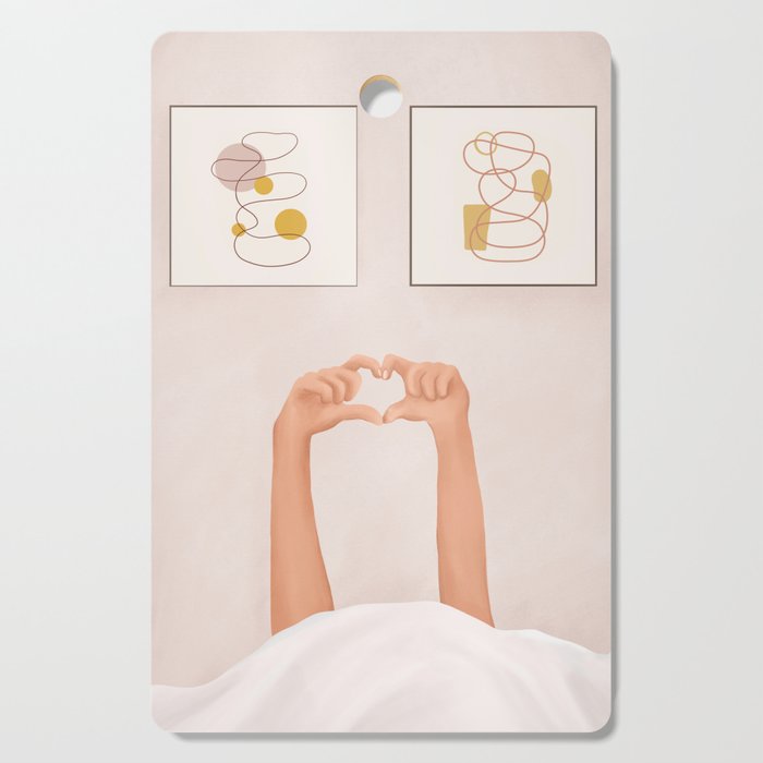 Hand Heart Cutting Board Gallery Image 1