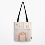 Hand Heart Tote Bag Gallery Image 2
