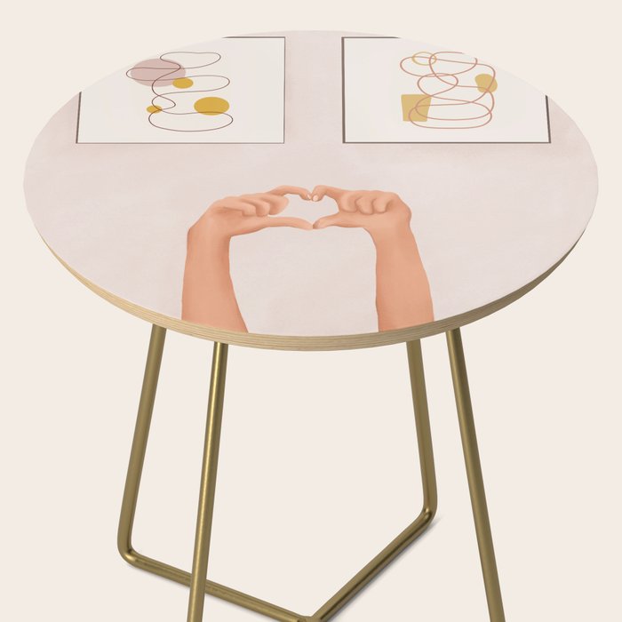 Hand Heart Side Table Gallery Image 2