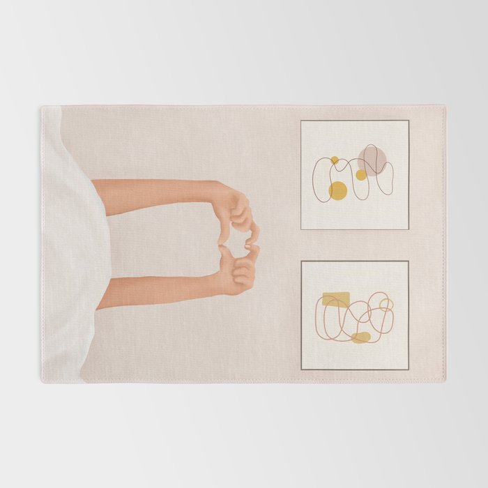 Hand Heart Rug Gallery Image 2