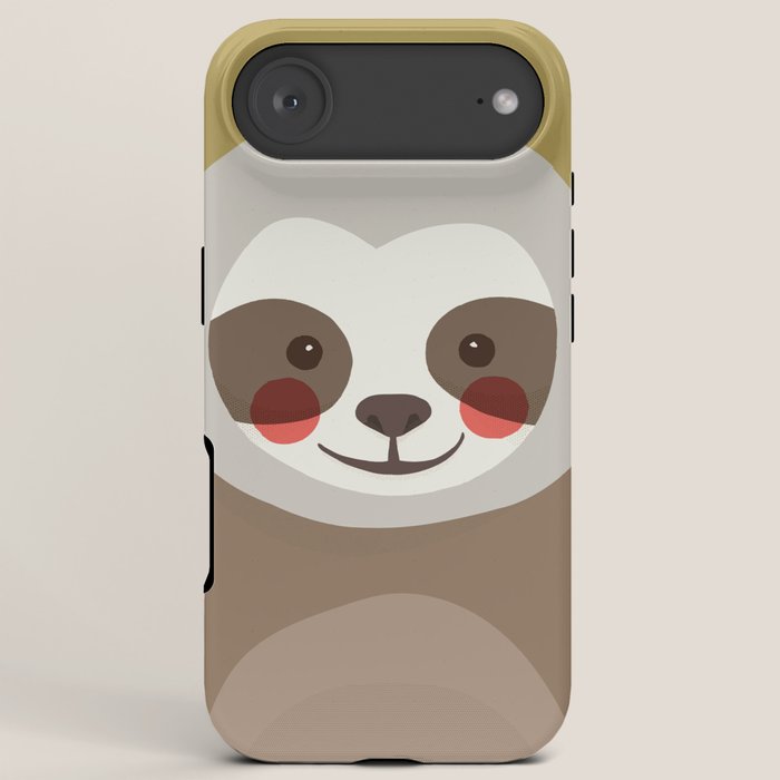 Sloth Animal Portrait iPhone Case Gallery Image 6