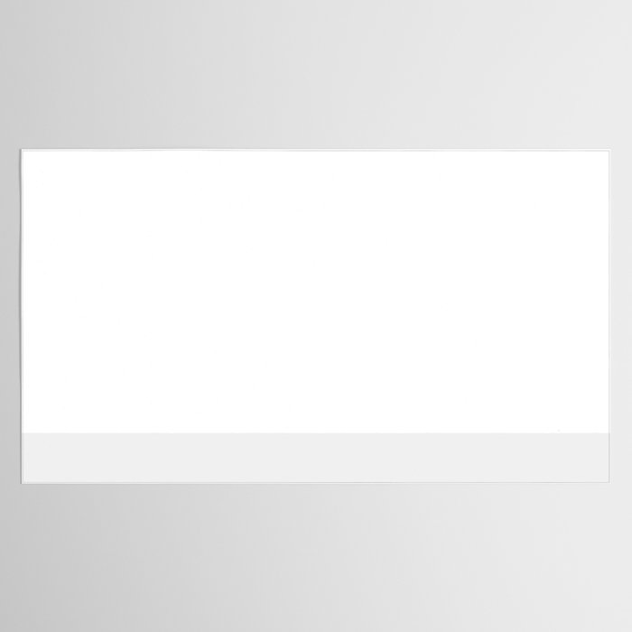 White and Pale Gray Minimalist Color Block Tablecloth Gallery Image 2